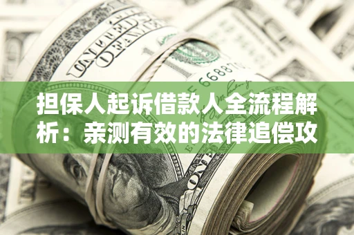 济南担保人起诉借款人全流程解析：亲测有效的法律追偿攻略