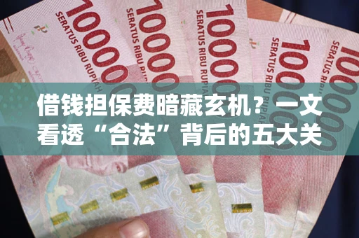 济南借钱担保费暗藏玄机？一文看透“合法”背后的五大关键陷阱