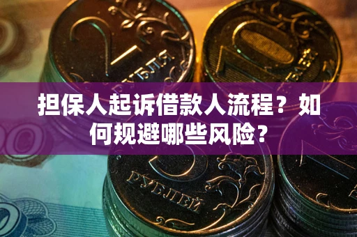 济南担保人起诉借款人流程？如何规避哪些风险？