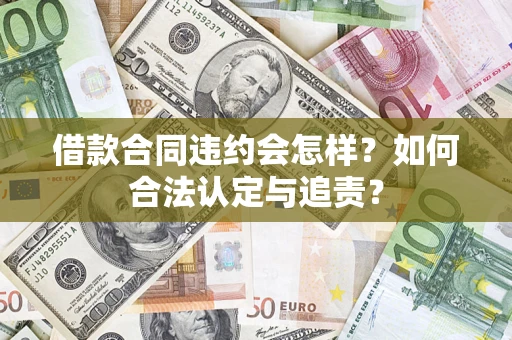济南借款合同违约会怎样？如何合法认定与追责？