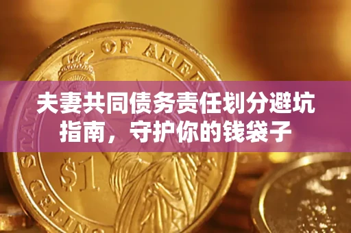 济南夫妻共同债务责任划分避坑指南，守护你的钱袋子