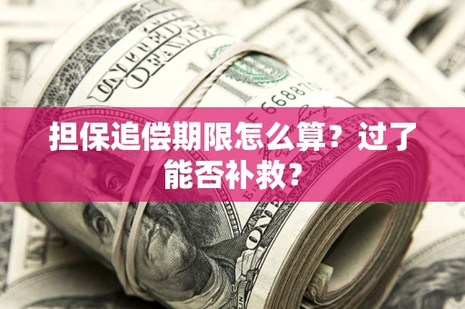 济南担保追偿期限怎么算？过了能否补救？